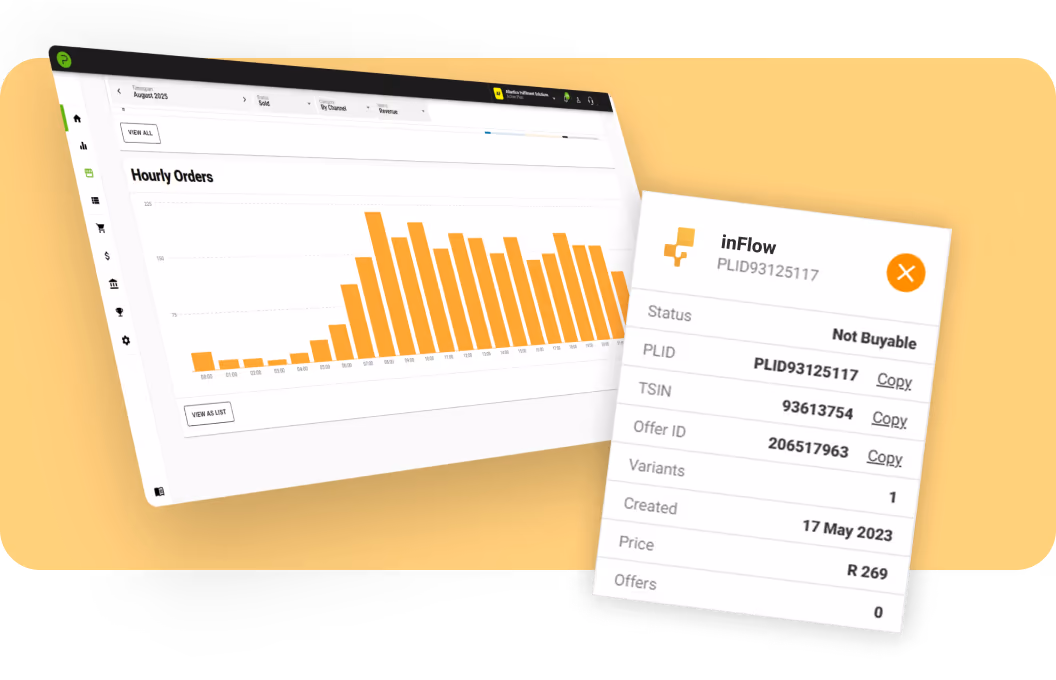 Syncing orders to inFlow